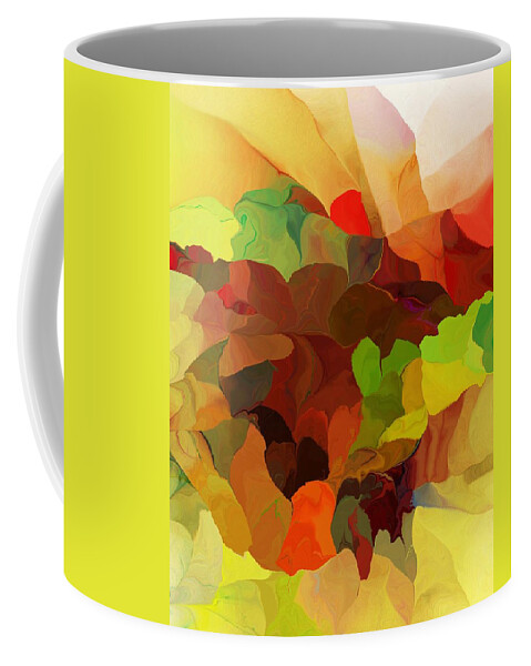 Fine Art Coffee Mug featuring the digital art Popago by David Lane