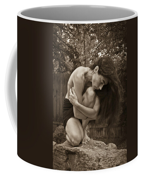 Feminine Coffee Mug featuring the photograph Portrait 5 by Catherine Sobredo
