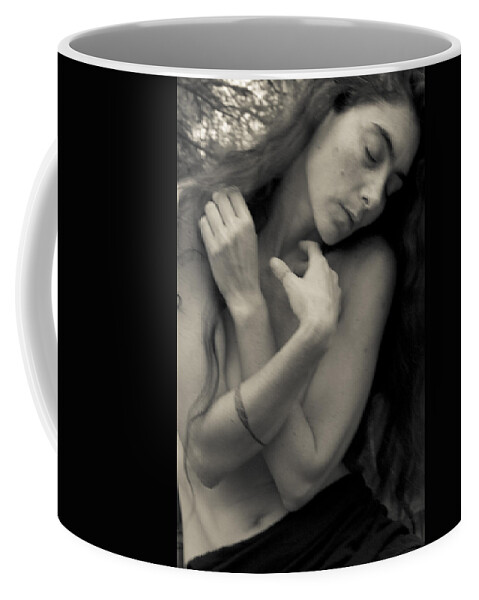 Feminine Coffee Mug featuring the photograph Portrait 7 by Catherine Sobredo