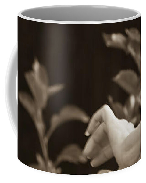 Feminine Coffee Mug featuring the photograph Portrait 8 by Catherine Sobredo