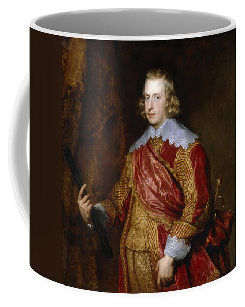 Anthony Van Dyck Coffee Mug featuring the painting Portrait of Cardinal-Infante Ferdinand of Austria by Anthony van Dyck