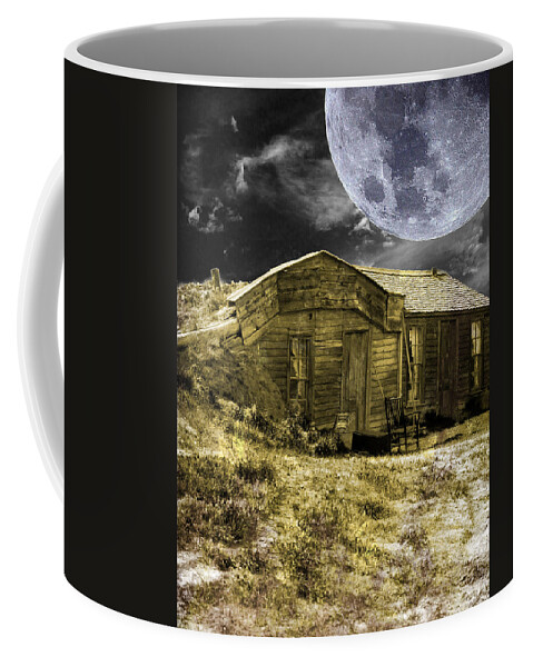 Sod House Coffee Mug featuring the photograph Prairie Life Digital by Judy Hall-Folde