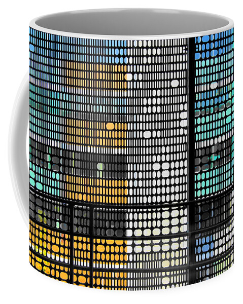 Abstract Coffee Mug featuring the photograph Precisely by Nick David