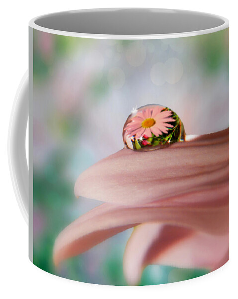 Flowers Coffee Mug featuring the photograph Pretty Flower Drop by Nina Bradica