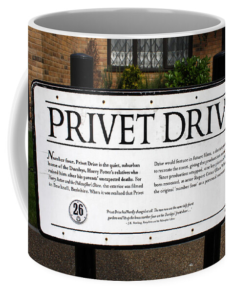Harry Potter Coffee Mug featuring the photograph Privet Drive by David Nicholls