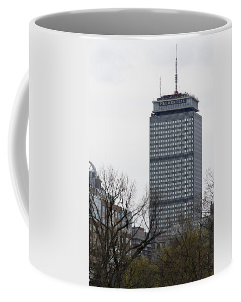 Boston Coffee Mug featuring the photograph Prudential Tower by Jatin Thakkar