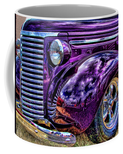 Purple Coffee Mug featuring the photograph Purple by Ron Roberts