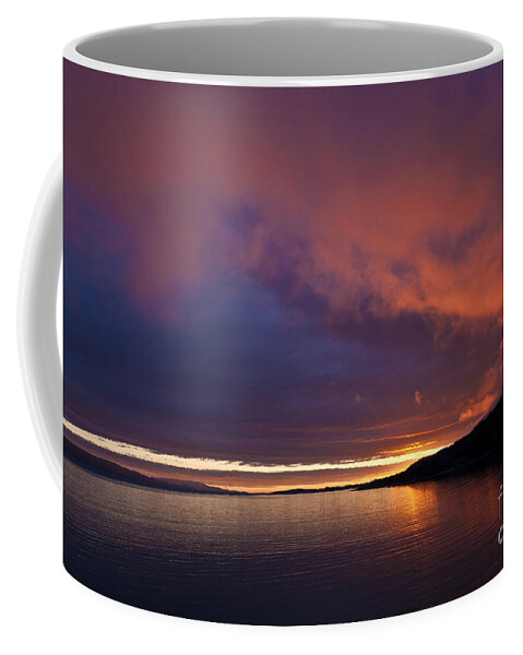 Heiko Coffee Mug featuring the photograph Purple Skies by Heiko Koehrer-Wagner