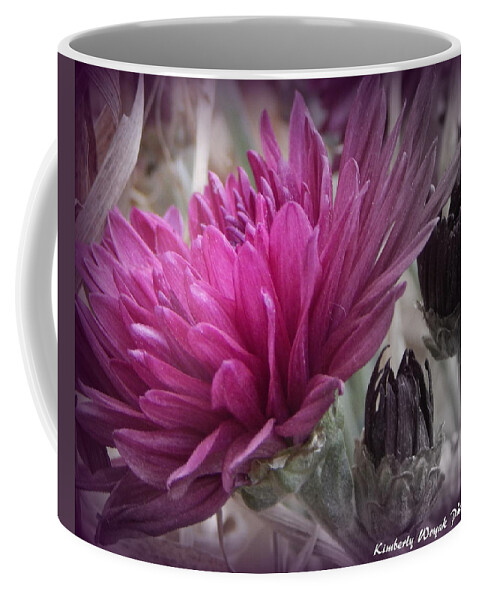 Purple Flower Coffee Mug featuring the photograph Purpose by Kimberly Woyak