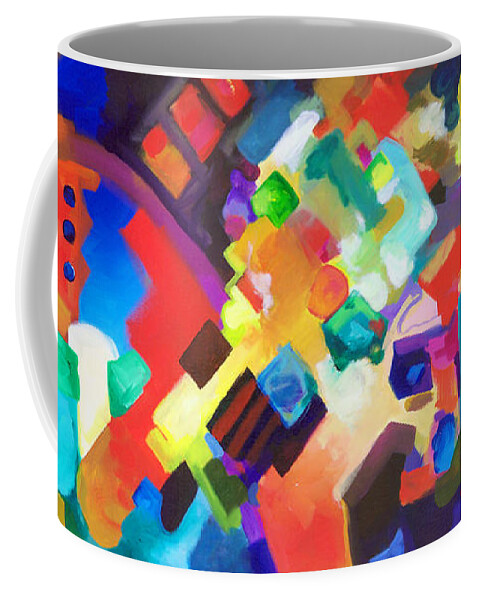 Put It Back Coffee Mug featuring the painting Put it Back by Sally Trace