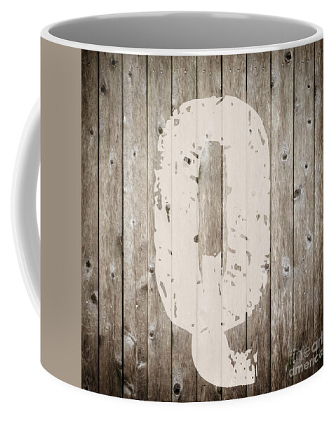 White Coffee Mug featuring the photograph Q by Andrea Anderegg