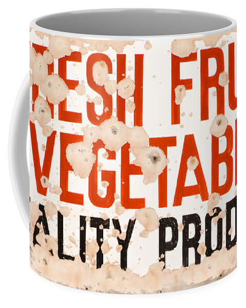 Antique Coffee Mug featuring the photograph Quality Produce by John Daly