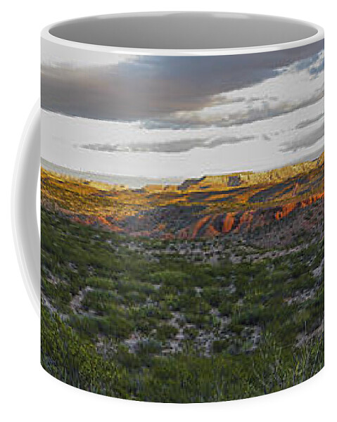 New Mexico Coffee Mug featuring the photograph Quebradas Back conutry by Steven Ralser