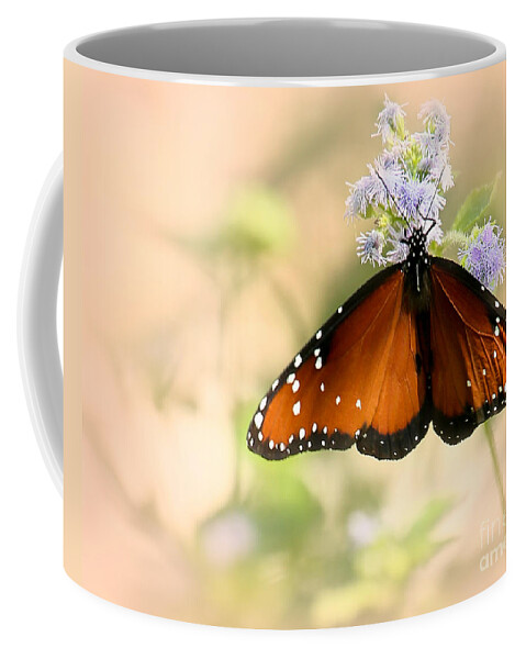 Angelic Coffee Mug featuring the photograph Queeny by Sabrina L Ryan