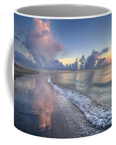 Blowing Coffee Mug featuring the photograph Quiet Morning by Debra and Dave Vanderlaan