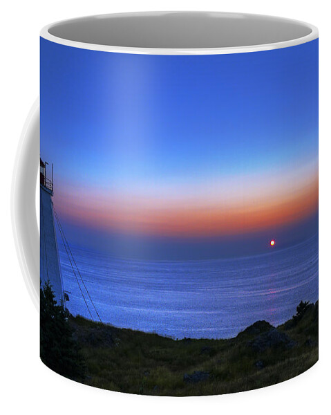 Sunrise Coffee Mug featuring the photograph Quiet Morning.. by Nina Stavlund