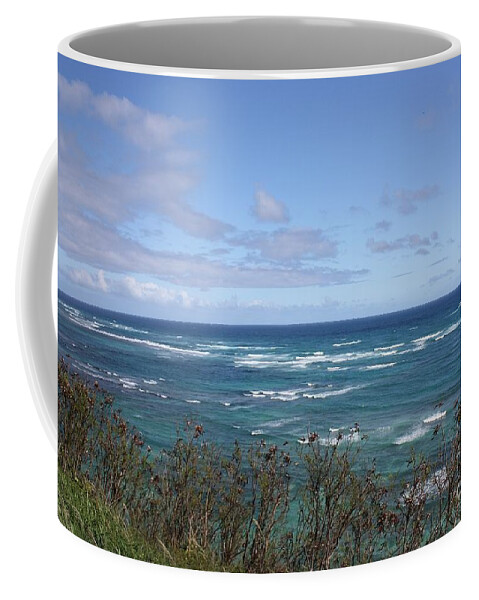 Hawaii Coffee Mug featuring the photograph Rainbow Beach by Veronica Batterson