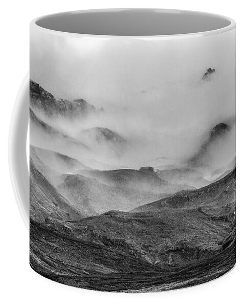 Sky Coffee Mug featuring the photograph Ramble thru the Mountains II by Jon Glaser