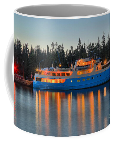 Isle Royale National Park Coffee Mug featuring the photograph Ranger III by Adam Jewell