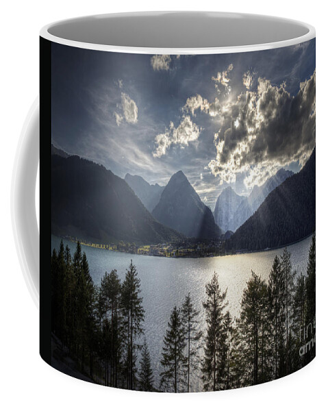 Austria Coffee Mug featuring the photograph Reach For The Light by Edmund Nagele FRPS