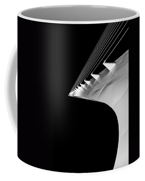 Sundial Coffee Mug featuring the photograph Reading a Sundial at Midnight by Alex Lapidus