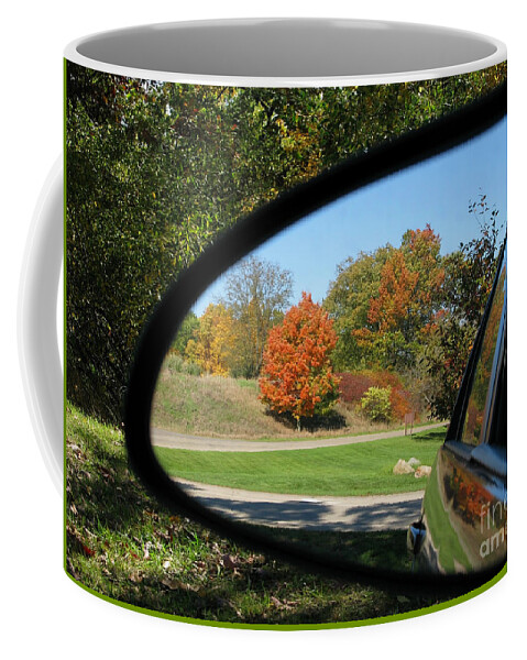 Autumn Coffee Mug featuring the photograph Rear View by Ann Horn