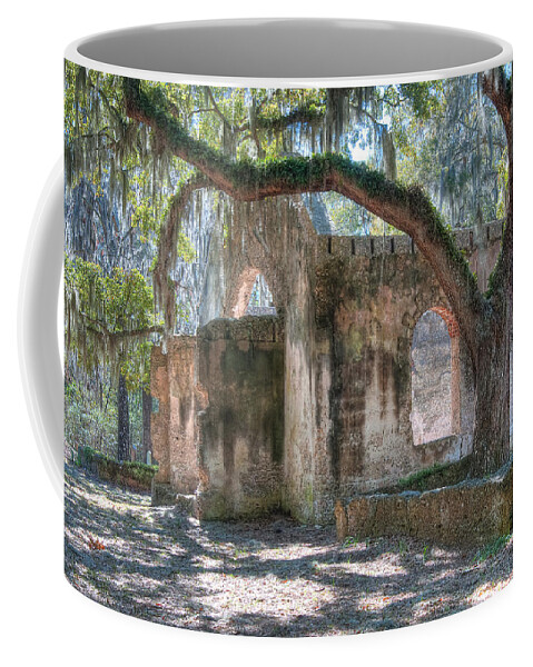 Hansen Coffee Mug featuring the photograph Rear View of the Chapel Of Ease by Scott Hansen