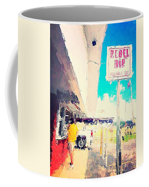 Hometown Coffee Mug featuring the photograph Rebel Dip by M Stuart