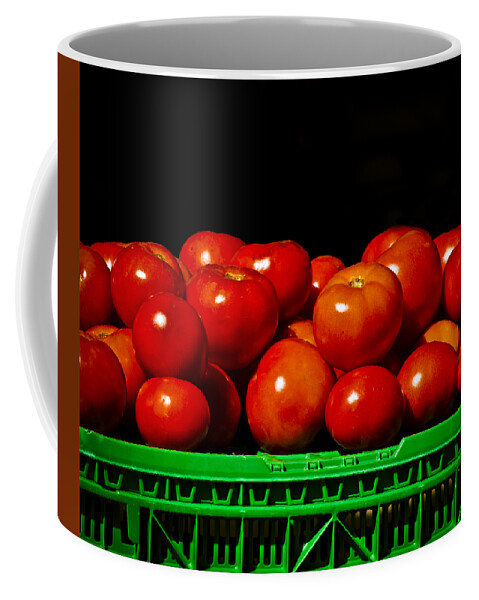Agriculture Coffee Mug featuring the photograph Red and Ripe by Christi Kraft