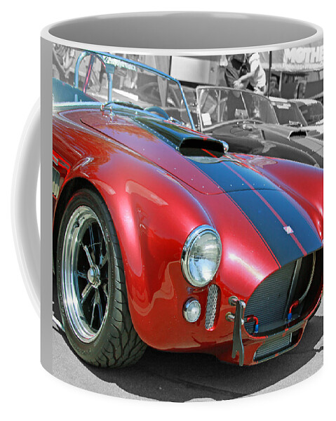 Cars Coffee Mug featuring the photograph Red Cobra by Shoal Hollingsworth