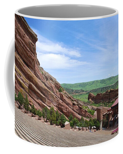 Red Rocks Coffee Mug featuring the photograph Red Rocks by Norma Brock