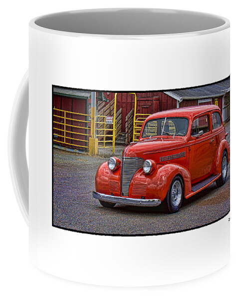 Red Coffee Mug featuring the photograph Red Rod by Ron Roberts