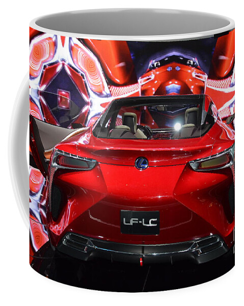 Kates Downtown Deli Coffee Mug featuring the photograph Red Velocity by Randy J Heath
