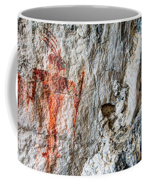 Red Warrior Coffee Mug featuring the photograph Red Warrior by Chad Dutson