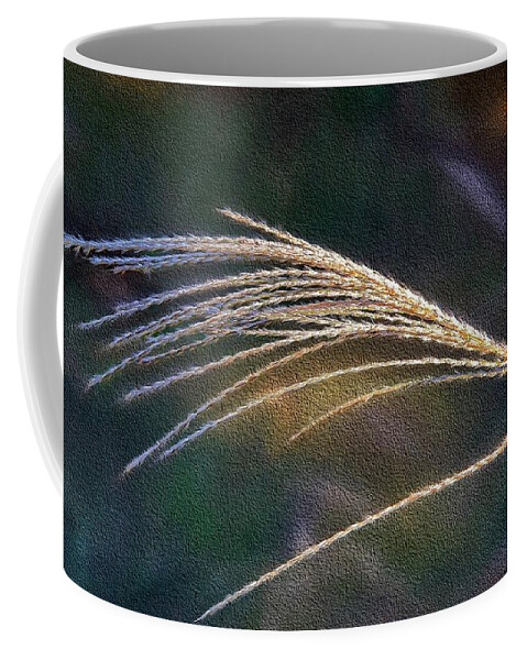 Grass Coffee Mug featuring the photograph Reed Grass by Ludwig Keck