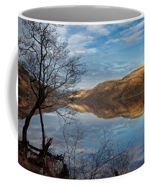 Loch Lomond Coffee Mug featuring the photograph Reflections on Loch Lomond by Stephen Taylor
