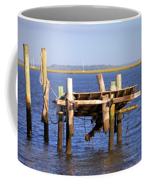 5662 Coffee Mug featuring the photograph Remnants by Gordon Elwell