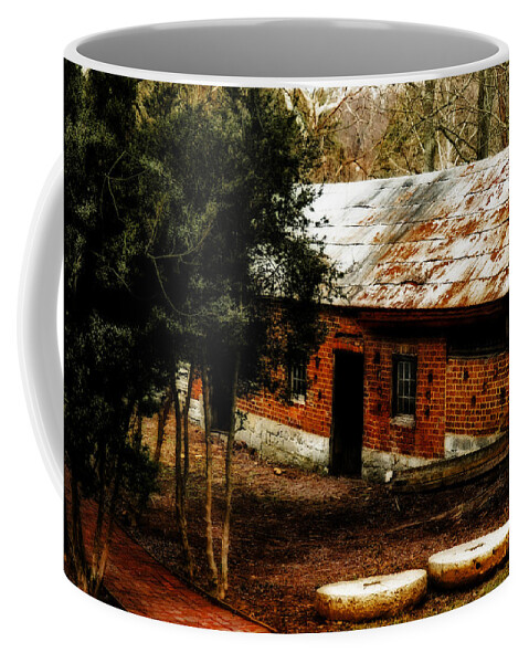 Blountville Coffee Mug featuring the photograph Remnants of a life long ago by Denise Beverly