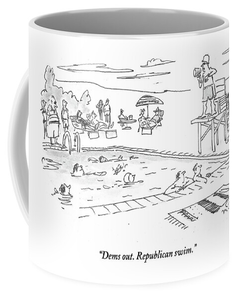 Republicans Swim Coffee Mug