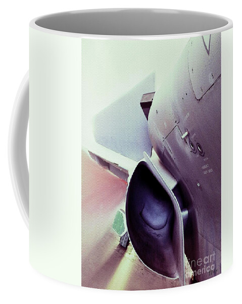 Rafale Coffee Mug featuring the digital art Respiration by HELGE Art Gallery