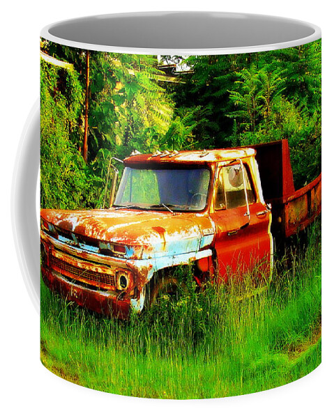 Fine Art Coffee Mug featuring the photograph Retired by Rodney Lee Williams