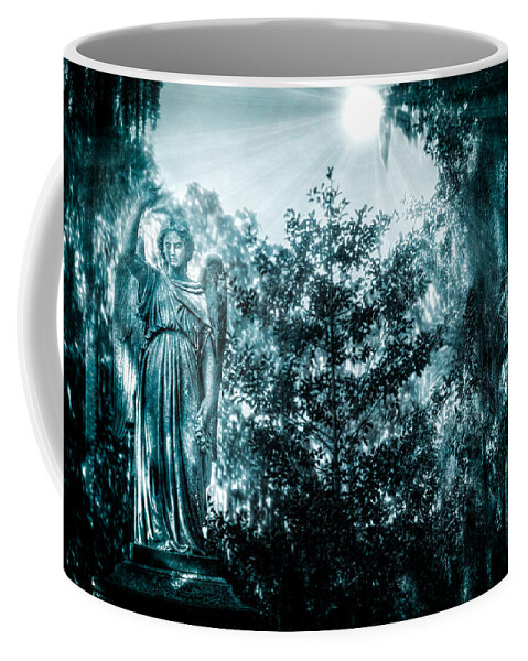Bonaventure Cemetery Coffee Mug featuring the photograph Reverence by Mark Andrew Thomas
