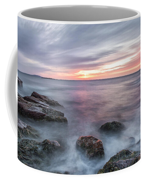 Horizontal Coffee Mug featuring the photograph Rhythmic Dawn by Jon Glaser