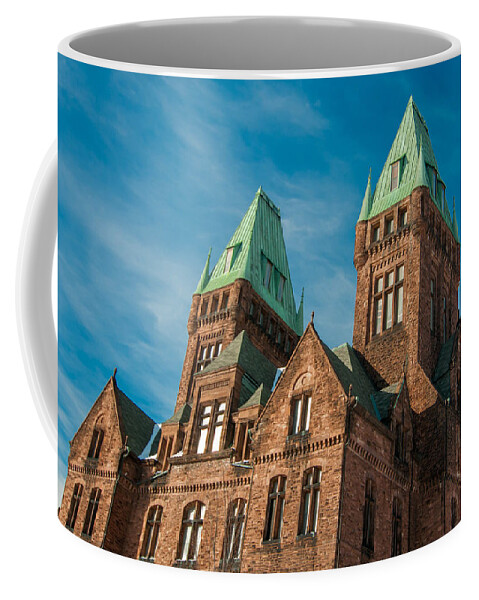 Buffalo Coffee Mug featuring the photograph Richardson Complex 3D21972 by Guy Whiteley