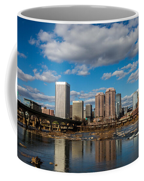 Rva Coffee Mug featuring the photograph Richmond Skyline by Stacy Abbott