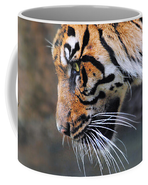 Animal Coffee Mug featuring the photograph Risk Taker by Jai Johnson