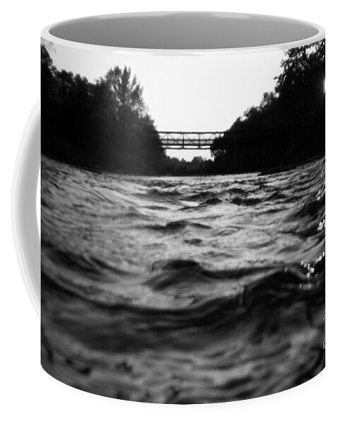 River Coffee Mug featuring the photograph Rivers Edge by Michael Krek