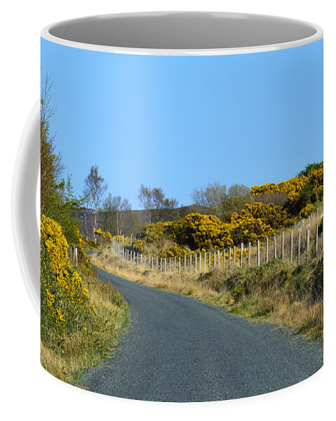 Ireland Coffee Mug featuring the photograph Road to Ladies Brae by Lisa Blake
