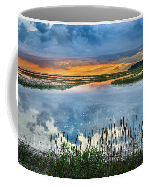 Cape Cod Coffee Mug featuring the photograph Road to Lieutenant Island by Bill Wakeley