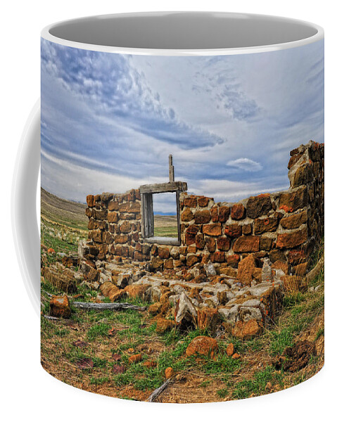 Old Homestead Coffee Mug featuring the photograph Rock Hills Prairie by Amanda Smith